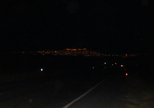 DSC04912   Fuad Yusufoğlu Mardin şehrinin gece (Uzaktan) görünüşü